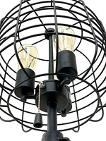 ACME Manus Floor Lamp in Black