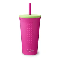 GoSili Straw Cup, 16oz. "Pop" Watermelon