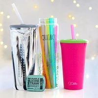 GoSili Straw Cup, 16oz. "Pop" Watermelon