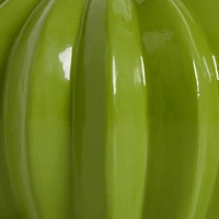 Way To Celebrate Green Shiny Pumpkin, 3 Inch