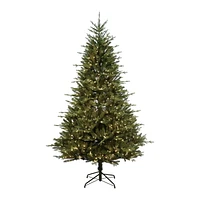 Holiday Time 7.5' Pre-lit Spruce Christmas Tree - Green