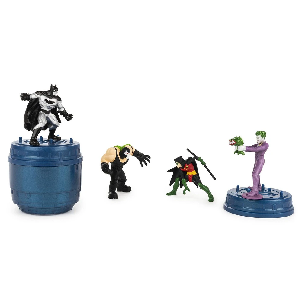 Batman 2-inch Scale Collectible Blind Box Mini Figure (Characters and Styles May Vary), Batman 2" Blind Box Mini Figure