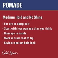 Old Spice Hair Styling Pomade for Men, 63 g