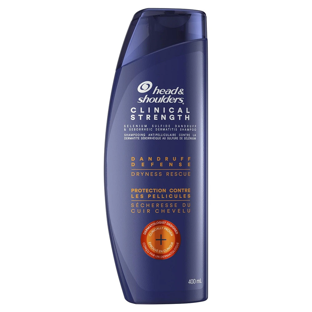 Head & Shoulders Clinical Dry Scalp Rescue Shampoo, 400 mL