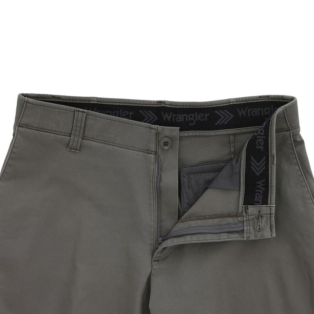 Wrangler Men's Performance Twill Pant, Straight fit