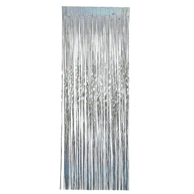 Silver laser fringe, Silver door fringe