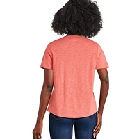 T-shirt avec encolure en V George pour femmes