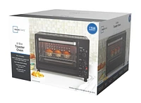 Mainstays XL Toaster Oven, 32L/ 6-Slice Family Size, Black, 1500W, MS XL 32L Toaster Oven