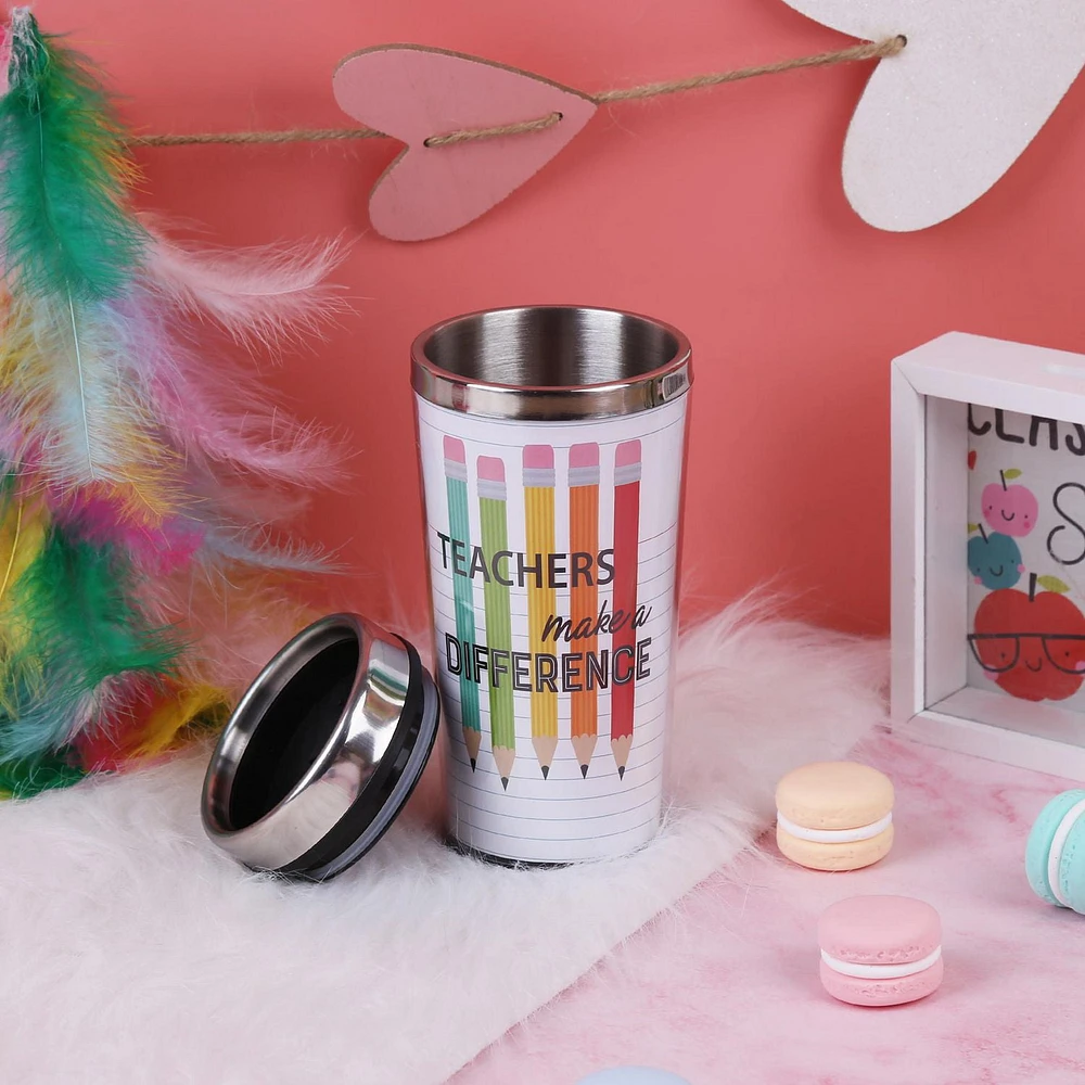 PENCIL COFFEE TUMBLER