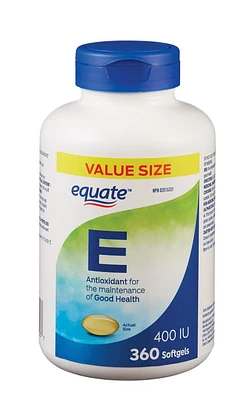 Equate Vitamin E 180 mg AT/400 IU, 360 Capsules