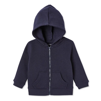 George Baby Boys' Fleece Zip-Up Hoodie, Sizes 0-24 months