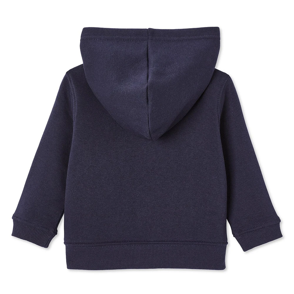 George Baby Boys' Fleece Zip-Up Hoodie, Sizes 0-24 months