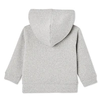 George Baby Boys' Fleece Zip-Up Hoodie