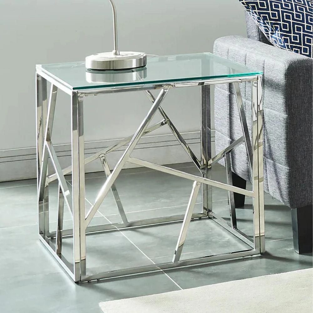 Heavenly Collection Cube - Shaped Side Table