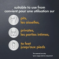 Pour Tout Le Corps Pour 72H de Protection Contre les Odeurs Dove Men+Care Déodorant Beurre de Karité & Cèdre convient pour une utilisation des aisselles, aux parties intimes et pieds 85g
