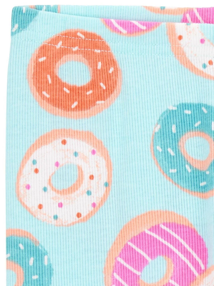 Carter's Child of Mine Toddler Girls' 2 Piece Set - Multi Donut