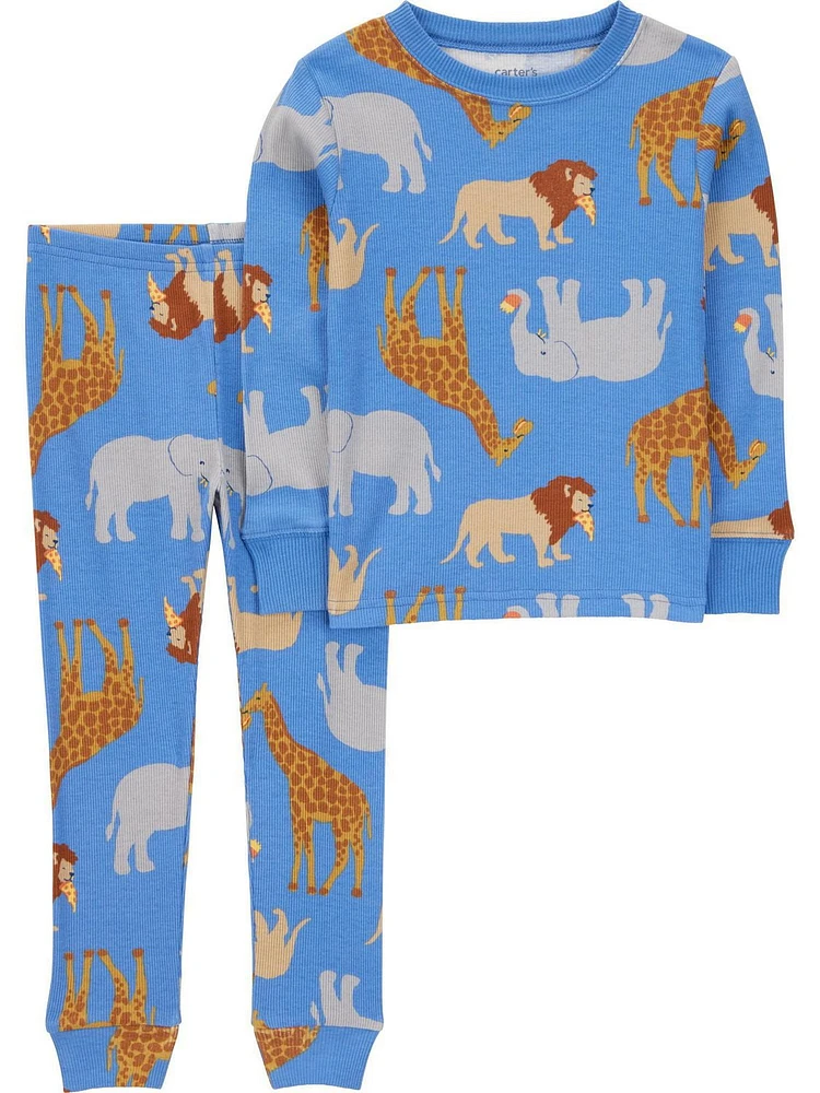 Carter's Child of Mine Ensemble 2 pièces pour tout-petits garçons – Animal bleu