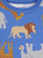 Carter's Child of Mine Ensemble 2 pièces pour tout-petits garçons – Animal bleu