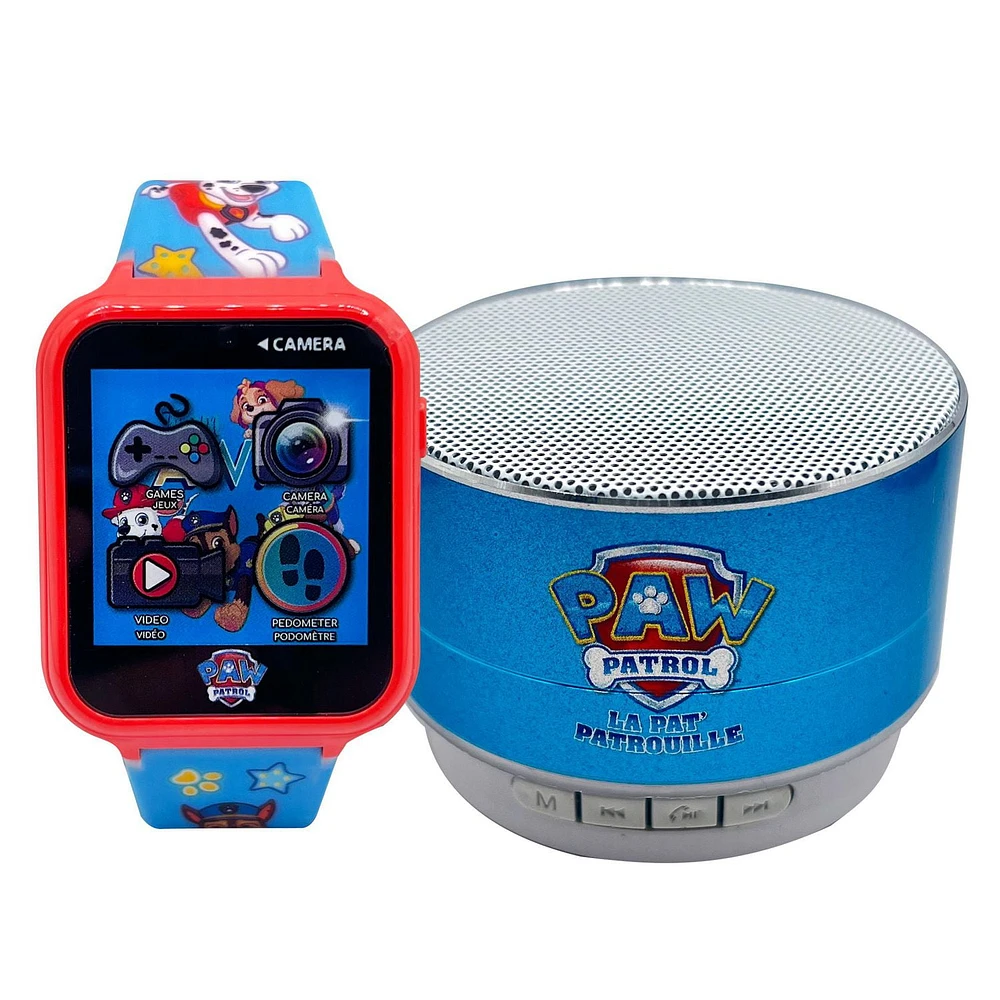 Paw Patrol Touch Screen Interactive Watch with  Bonus Bluetooth  Speaker