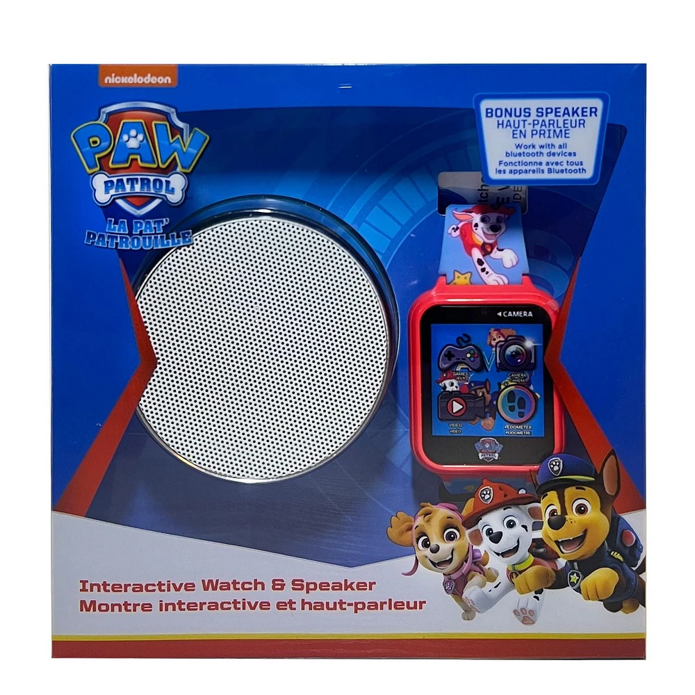 Paw Patrol Touch Screen Interactive Watch with  Bonus Bluetooth  Speaker