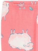 Carter's Child of Mine 2 pièces en coton pour petites filles - Mouton rose