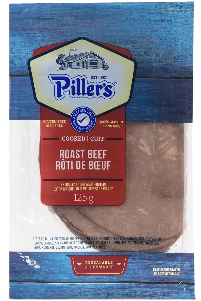 Piller’s Roast Beef, 125 g
