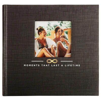 Pinnacle Frames and Accents 2UP Moments That Last A Life Time Photo Album