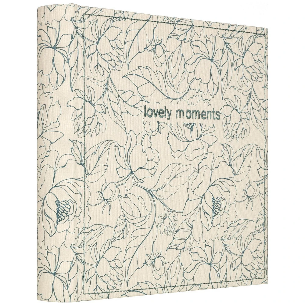 Pinnacle Frames and Accents 2UP Floral Lovely Moments Photo Album