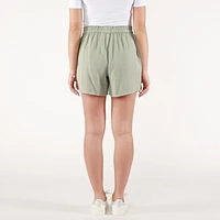 DV Pleated shorts with a shirred elastic waistband