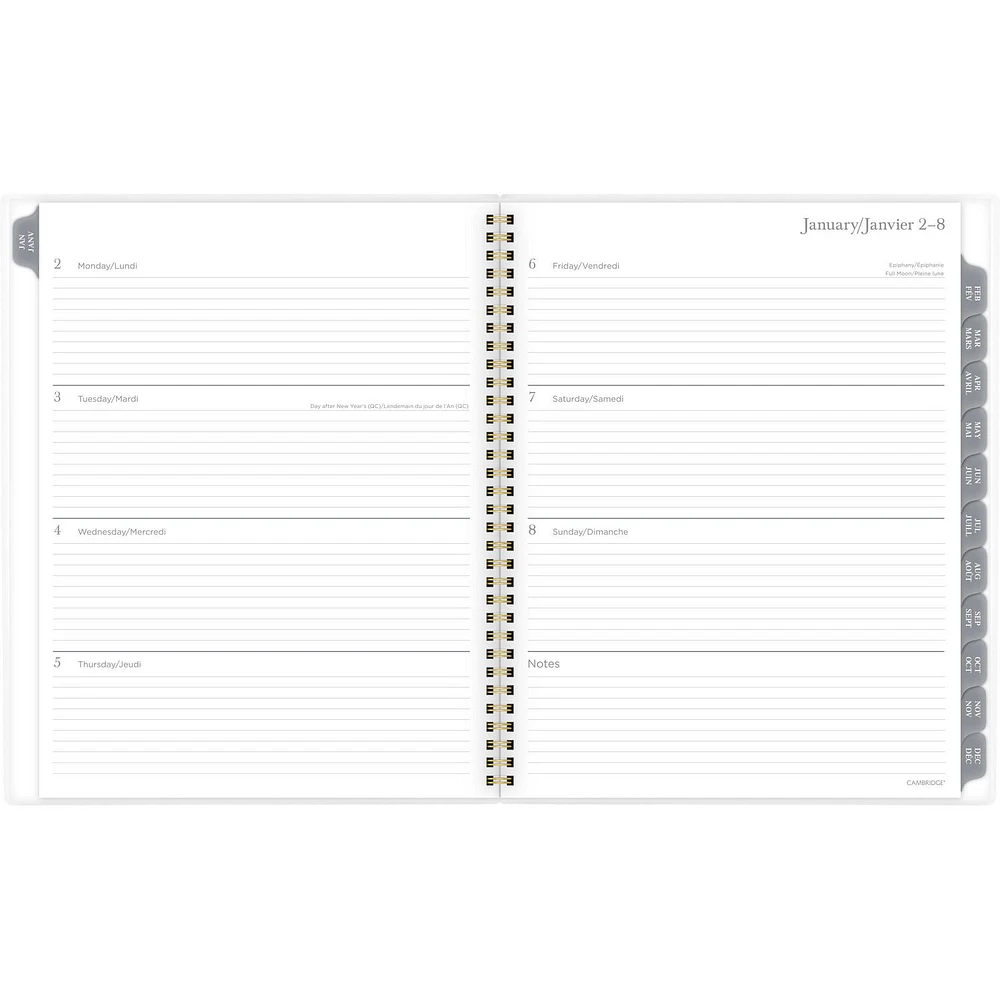 Cambridge 2023 Weekly/Monthly Large Planner