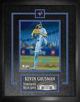 Kevin Gausman Signed Framed 8x10 Toronto Blue Jays Light Blue Standing Photo