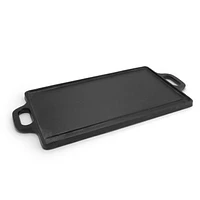 Coghlan's Cast Iron Griddle, Dual-sided cook surface