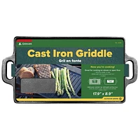 Coghlan's Cast Iron Griddle, Dual-sided cook surface