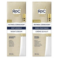 RoC Skincare - Retinol Correxion®️ - Deep Wrinkle Night Cream - Works While You Sleep (30ml), RoC Skincare