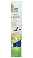 Great Value Wet & Dry Mop Sweeper Kit, Wet & Dry Mop Sweeper Kit