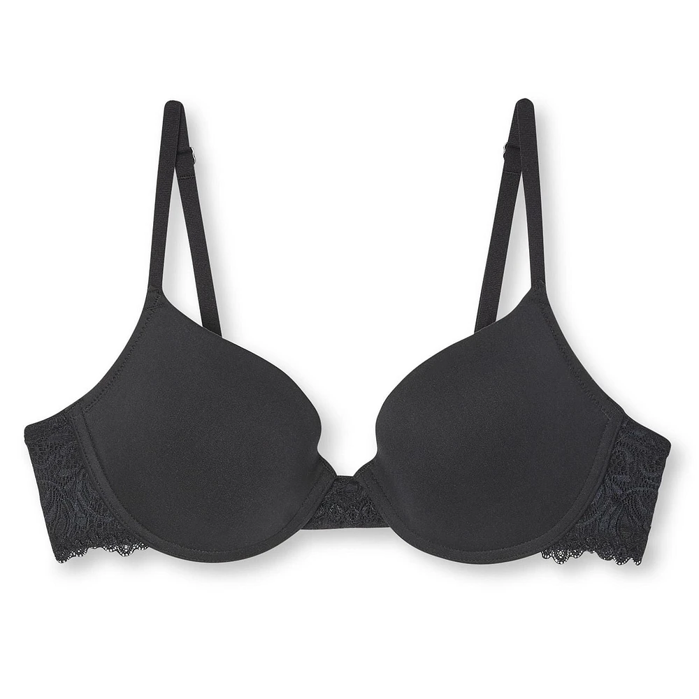 Soutien-gorge pigeonnant avec dentelle George pour femmes