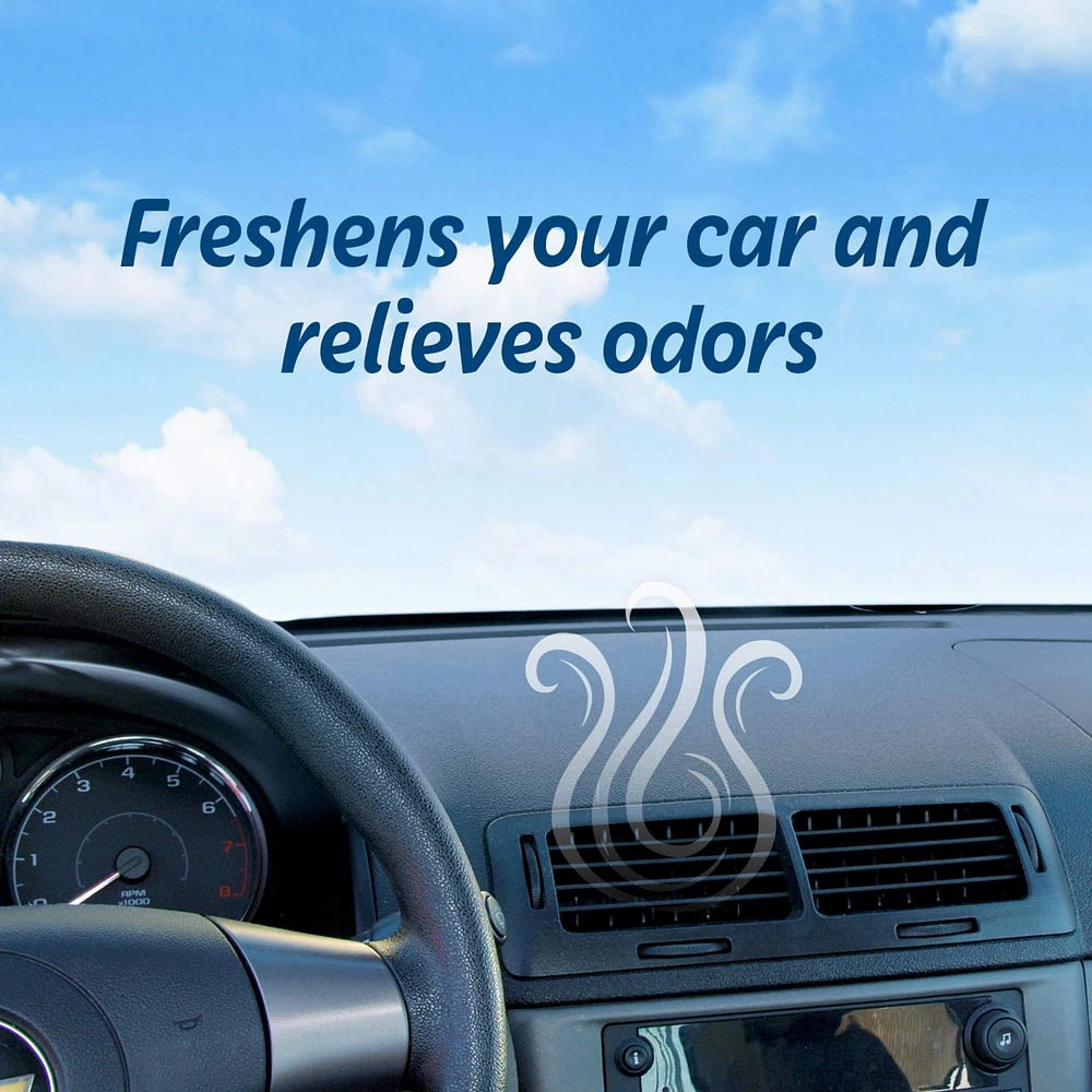 Refresh Your Car! Vent Air Freshener (Fresh Strawberry/Cool Lemonade Scent, 6 Pack), Pack of 6