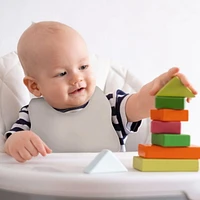 Kushies - SiliBib - Silicone Bib - Spot Sand