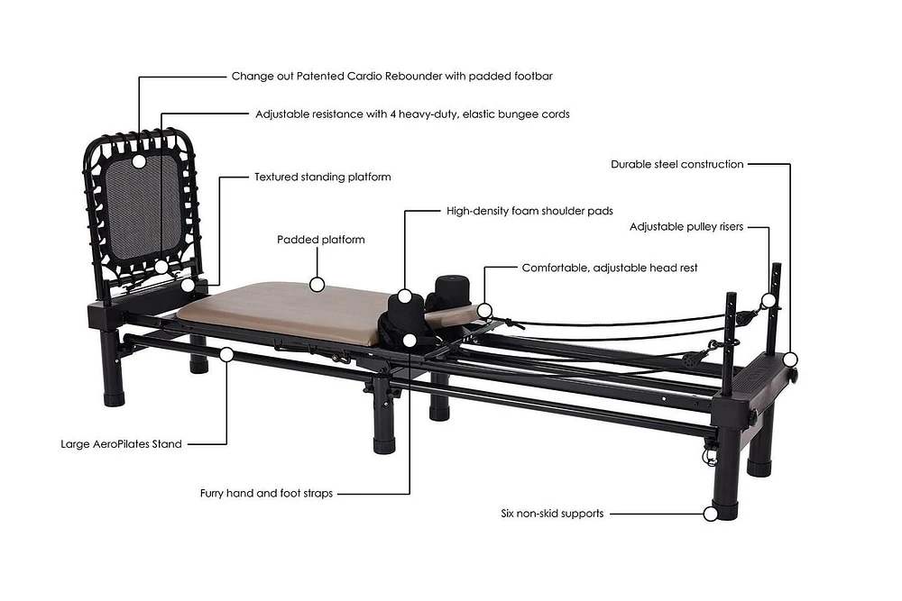 Stamina AeroPilates Reformer 651