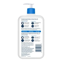 CeraVe Moisturizing Lotion, Body Lotion, Face Moisturizer, and Hand Cream  for Women & Men with Hyaluronic Acid and 3 Ceramides. For Normal to Dry Skin & Sensitive Skin, Fragrance-Free, 355mL, Lightweight hydrating lotion