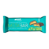 No Sugar Barre Snack MetaBar Chocolat Caramel Cacahuète 40g
