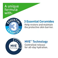 CeraVe Hydrating Facial Cleanser with Hyaluronic Acid and 3 Ceramides | Gentle Moisturizing Non-Foaming Facial Cleanser for Men & Women | Daily Face Wash for Normal to Dry Skin | Fragrance Free, Travel Size, 87 mL, Effective & Non-Greasy Cleanser