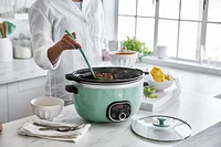 GreenLife 6qt Slow Cooker, 6QT Slow Cooker, Ceramic Nonstick bowl