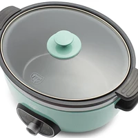 GreenLife 6qt Slow Cooker, 6QT Slow Cooker, Ceramic Nonstick bowl