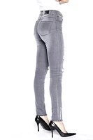 Jeaniologie ™ Women High Rise Skinny Jeans | Light Wash
