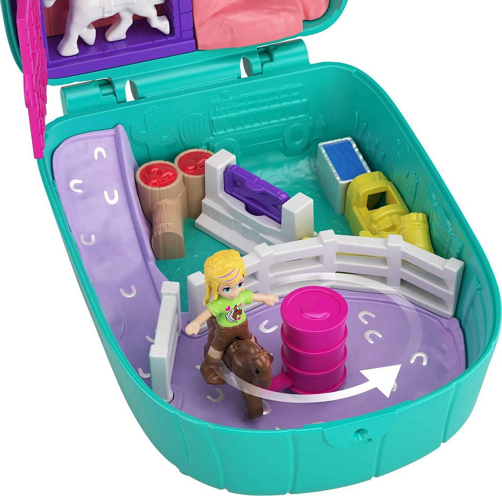 Polly Pocket Cactus Cowgirl Ranch Compact