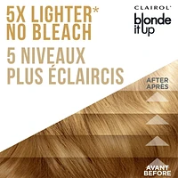Clairol Blonde It Up, Permanent Hair Dye, 5x lift with no bleach