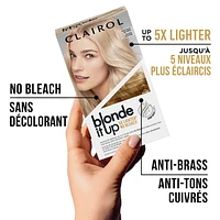 Clairol Blonde It Up, Permanent Hair Dye, 5x lift with no bleach