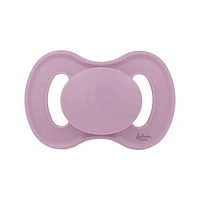 Lullaby Planet Pacifiers 2 Pack | Adorable Round Latex Design | Functional Fashionable & Comfortable Design | Pink Coral & Lavender Breeze | 6-18 Months