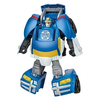 Playskool Heroes Transformers Rescue Bots Academy Classic Heroes Team Chase the Police-Bot Converting Toy, 4.5-Inch Action Figure, Kids Ages 3 and Up